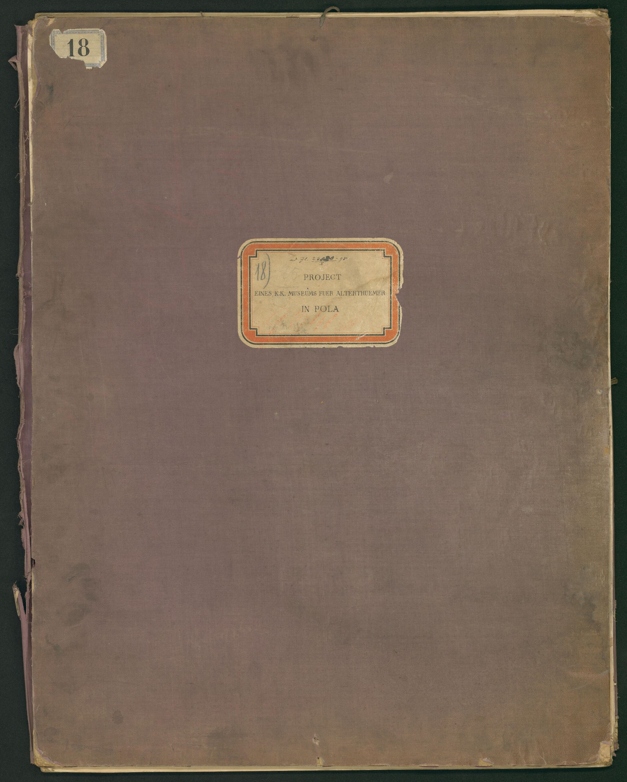 Progetto per un Imperial Regio Museo di Antichità a Pola