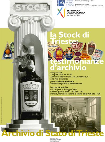 La Stock di Trieste testimonianze di archivio Archvio di Stato